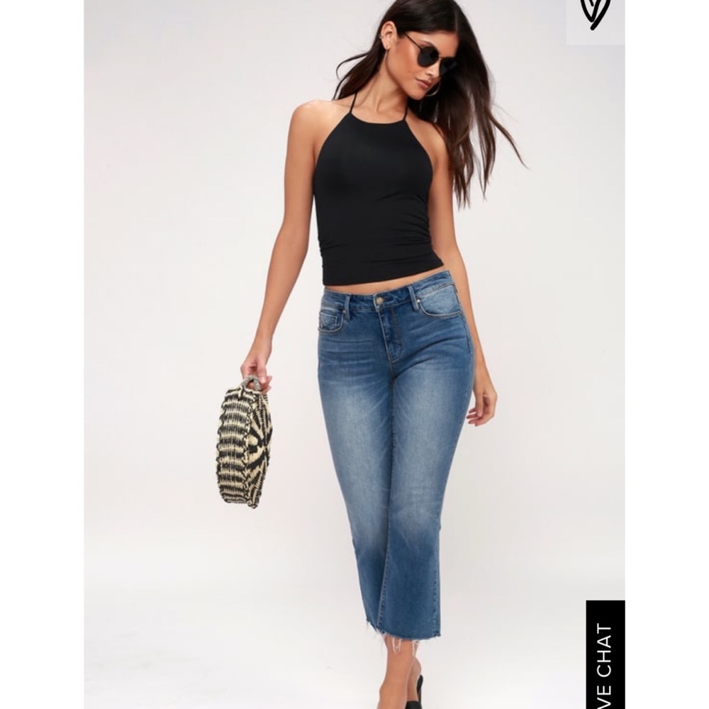 Lulus STRAPPY BACK HALTER TOP
